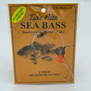 TideRite R465-2/0 Sea Bass Rigs w/Red Beads Hi-Lo Gld #2/0 2Pk-1