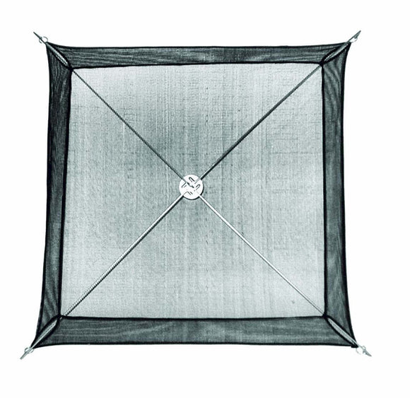 Tackle Factory 35"x35" Folding Black Umbrella Net