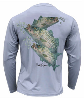 Tormenter SPF 50 Performance Shirt - Electrified Bass