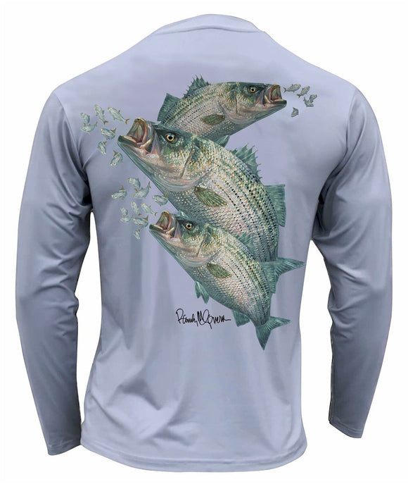Tormenter SPF 50 Performance Shirt - Electrified Bass