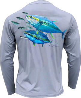 Tormenter SPF 50 Performance Shirt - Tuna on Mackerel