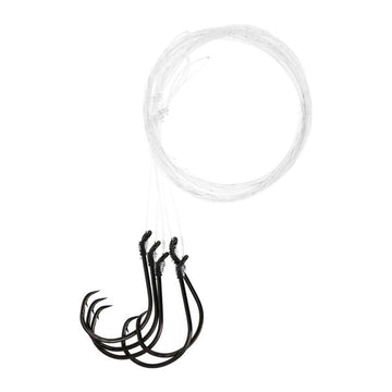 Eagle Claw L800C2H Striper Inline Circle Octopus 36" Snell Platinum Black - 0