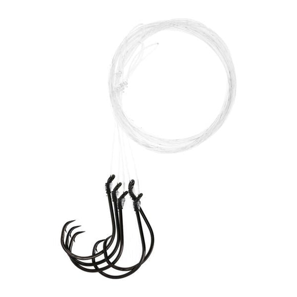 Eagle Claw L800C2H Striper Inline Circle Octopus 36" Snell Platinum Black