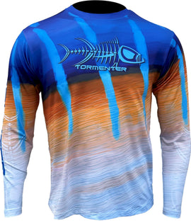Tormenter Youth Live Series SPF 50 Shirt - Marlin
