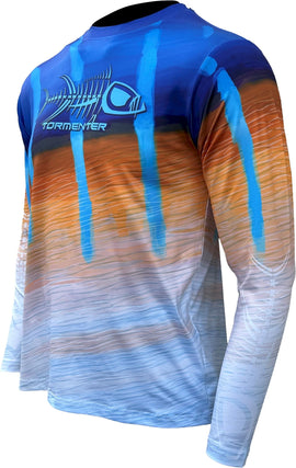 Tormenter Youth Live Series SPF 50 Shirt - Marlin - 0