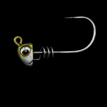 NLBN 3" Jig Heads Green Back - 0