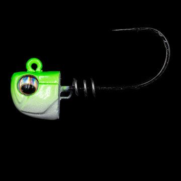 NLBN 3" Jig Heads Limesider - 0
