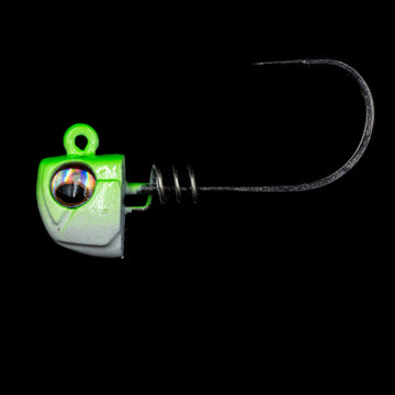 NLBN 3" Jig Heads Limesider