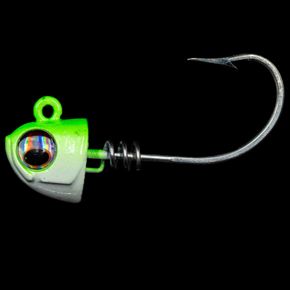 NLBN 5" Jig Heads Limesider