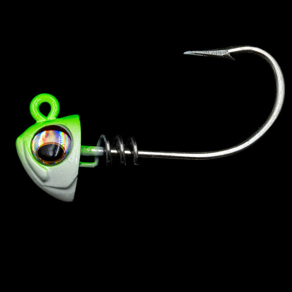 NLBN 5" Jig Heads Limesider
