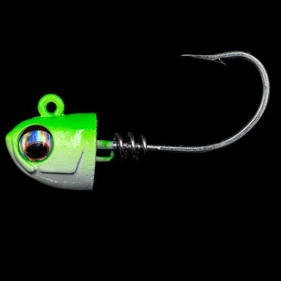 NLBN 5" Jig Heads Limesider