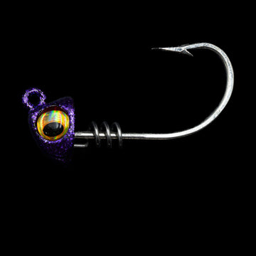 NLBN 5" Jig Heads Purple Haze - 0