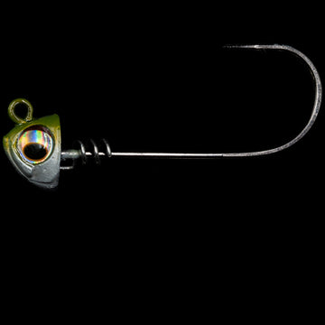 NLBN - 8" 2X Jig Heads Green Back - 0