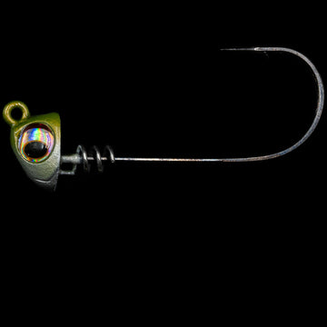 NLBN - 8" 2X Jig Heads Green Back