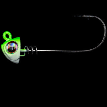 NLBN - 8" 2X Jig Heads Limesider - 0