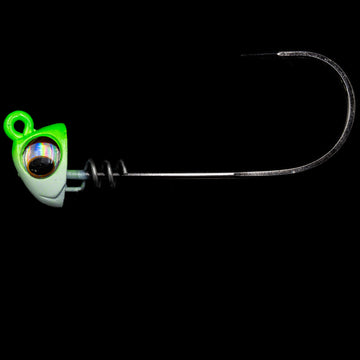 NLBN - 8" 2X Jig Heads Limesider