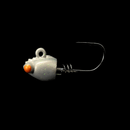 NLBN 3" Shrimp Jig Heads Wasabi-4