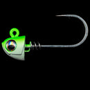 NLBN - Tuna 4X Super Duty Jig Heads Limesider-3