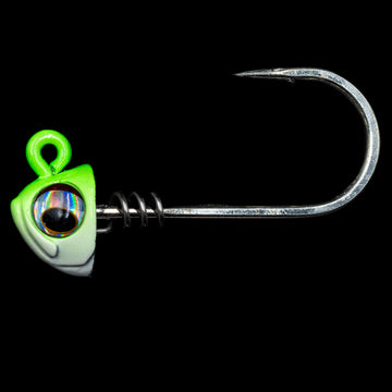 NLBN - Tuna 4X Super Duty Jig Heads Limesider - 0