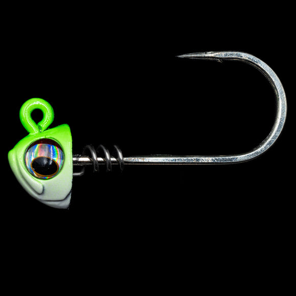 NLBN - Tuna 4X Super Duty Jig Heads Limesider