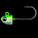 NLBN - Tuna 4X Super Duty Jig Heads Limesider-4