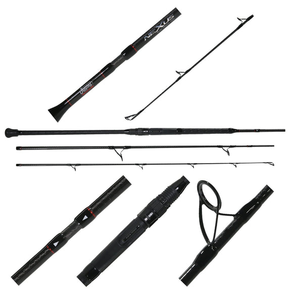 Jigging World Nexus 2.0 Surf Travel 4pc Spinning Rod