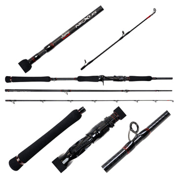 Jigging World Nexus 2.0 Surf Travel 3pc Spinning Rod