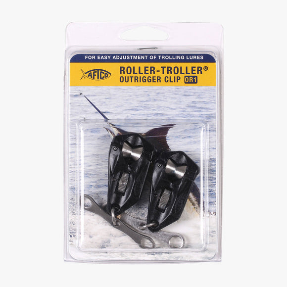 AFTCO OR-1 Roller Troller Outrigger Release Clips (Pair)