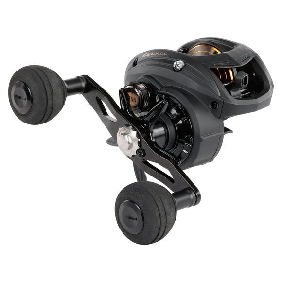 Penn Squall Low-Profile Right-Hand Retrieve Baitcast Reel