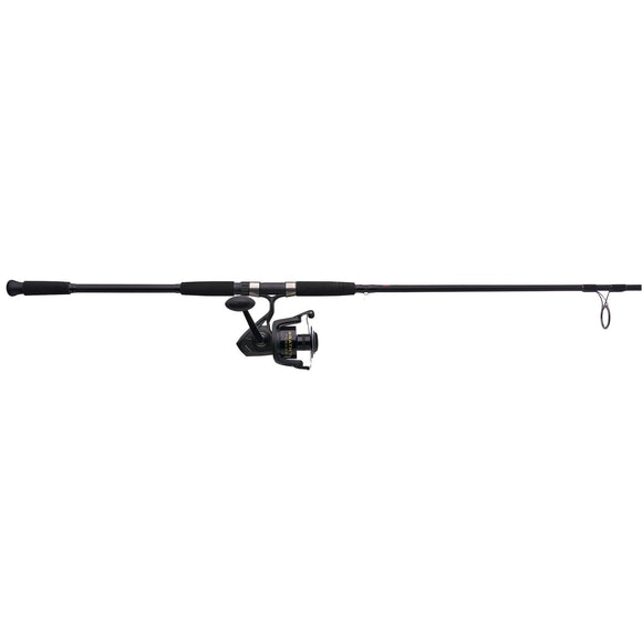 Penn Wrath II PRE-SPOOLED 10ft Heavy Action Spinning 2pc Combo - WRTHII8000102H
