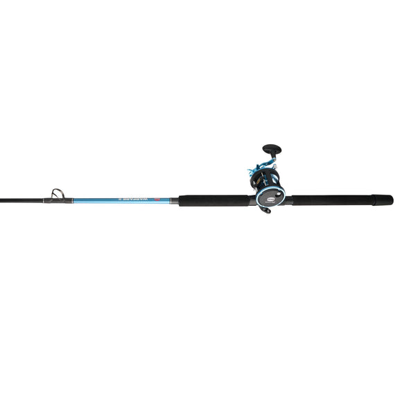 Penn Warfare II PRE-SPOOLED 6'6" Levelwind Rod/Reel Combo