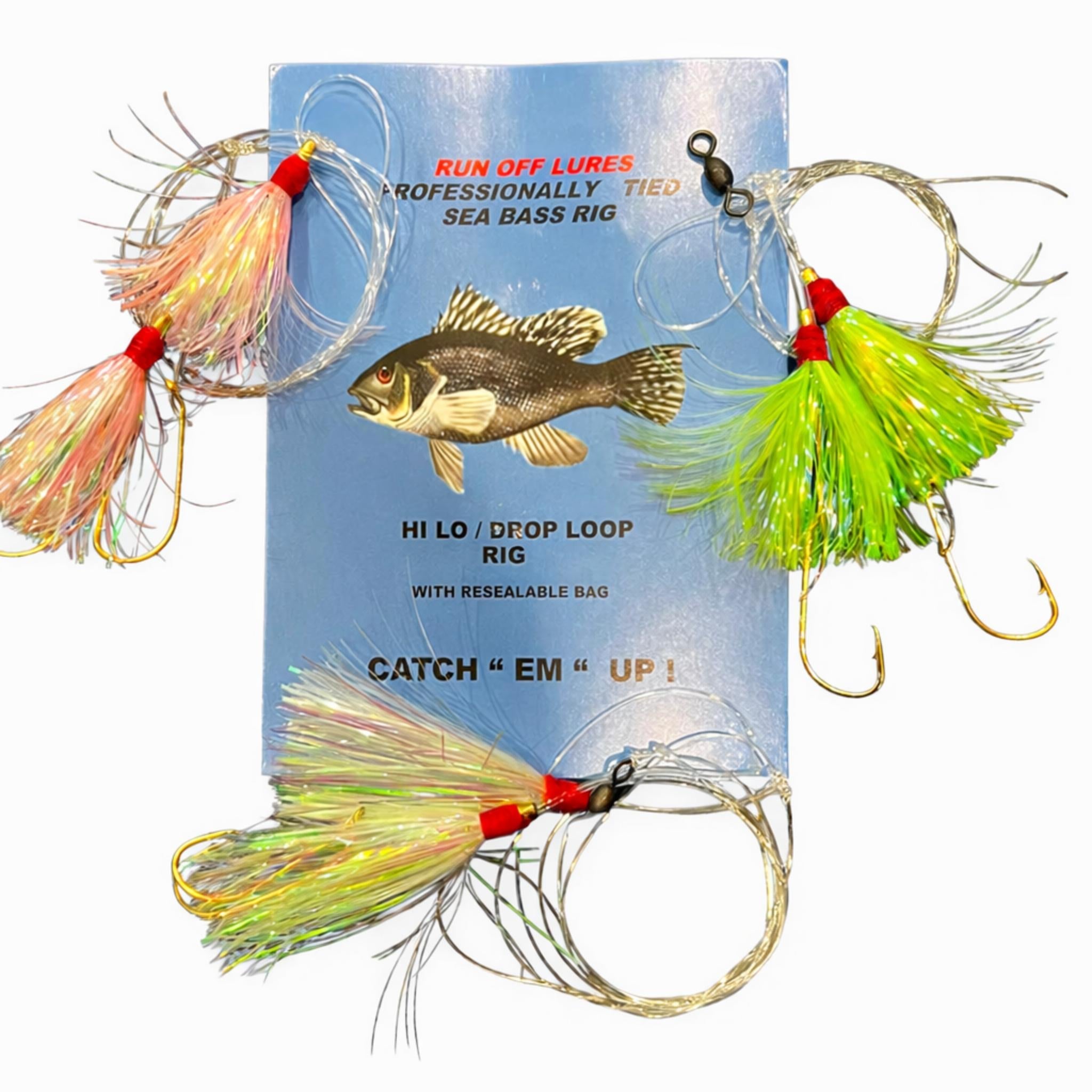 Run Off Lures Pro Sea Bass Hi-Lo Rig