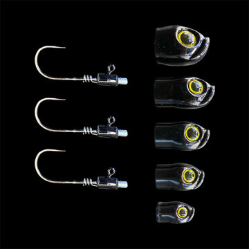 Buy black Stack Tackle Screwy Head Jigs 5/0
