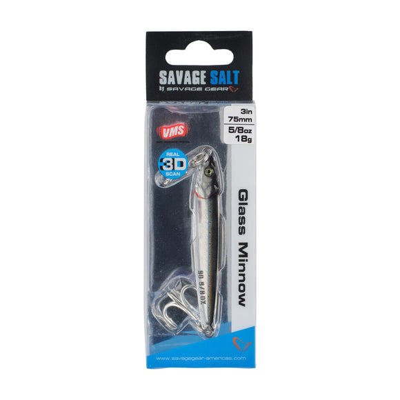 Savage Gear Glass Minnow 3in - 5/8oz