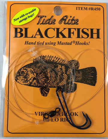 TideRite R450 Hi-Lo Blackfish Rig w/#4 Virginia Hooks