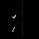 Jigging World Tilefish Hi-Lo Circle Hook 8/0 - 6" Glow Squid Rigs-4