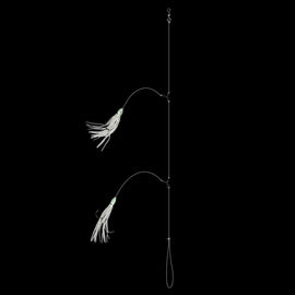 Buy chartreuse-glow Jigging World Tilefish Hi-Lo Circle Hook 8/0 - 6" Glow Squid Rigs