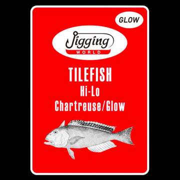 Buy chartreuse-glow Jigging World Tilefish Hi-Lo Rigs