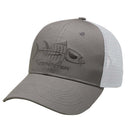 Tormenter Hat - Gray w/White Mesh-1