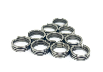 Johnny Jigs 20-pack Triple Wrap Super Split Rings