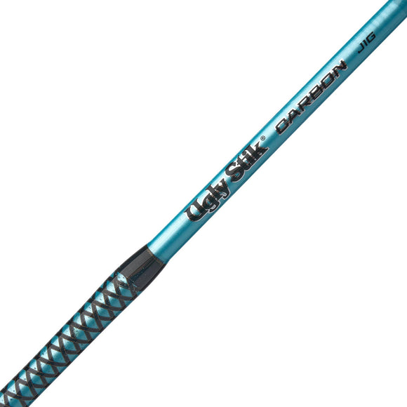 Ugly Stik Carbon Jigging 6'2"Med/ Heavy Moderate Fast 1pc Casting Rod - USCBJG50130C62