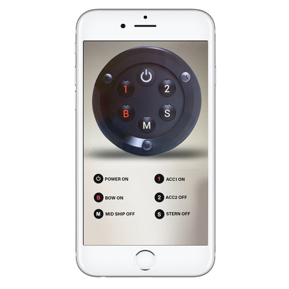 Yak-Power Wireless 5 Circuit Digital Switcher with Integrated Bluetooth