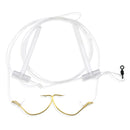 Aqua-Clear FW-1A Hi-Lo Plain Flounder/Fluke/Weakfish/Croaker Rig w/ 2/0 Gold Wide Gap Hooks-3