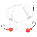 Aqua-Clear Hi-Lo Kingfish/Spot/Perch Rig w/Floats #2 Circle Hooks-3