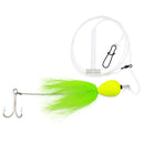 Aqua-Clear Mullet Rig w/Float & Hair-2