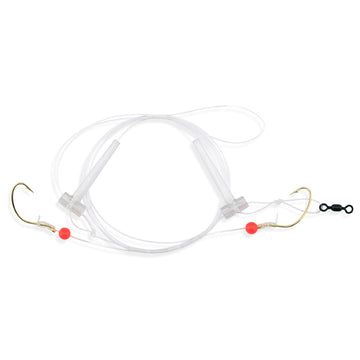 Aqua-Clear PS-1 Pompano/Snapper Hi-Lo #4 Wide Gap Hooks Rig - 0