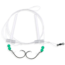 Aqua-Clear Triggerfish/Sheepshead Hi-Lo Circle Hook Rigs - 0