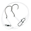 Aqua-Clear ST-1H Striped Bass Hi-Lo 7/0 Circle Hooks Clam & Worm Rig-2