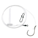 Aqua-Clear ST-7C Striped Bass 7/0 Circle Hook Eel Dropper Loop Rig-3