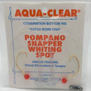 Aqua-Clear PS-1 Pompano/Snapper Hi-Lo #4 Wide Gap Hooks Rig-1